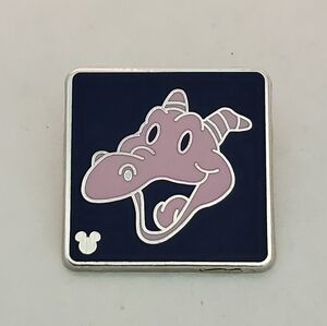 Disney Pin Trading Figment The Dragon Attraction Icons Hidden Mickey Pin